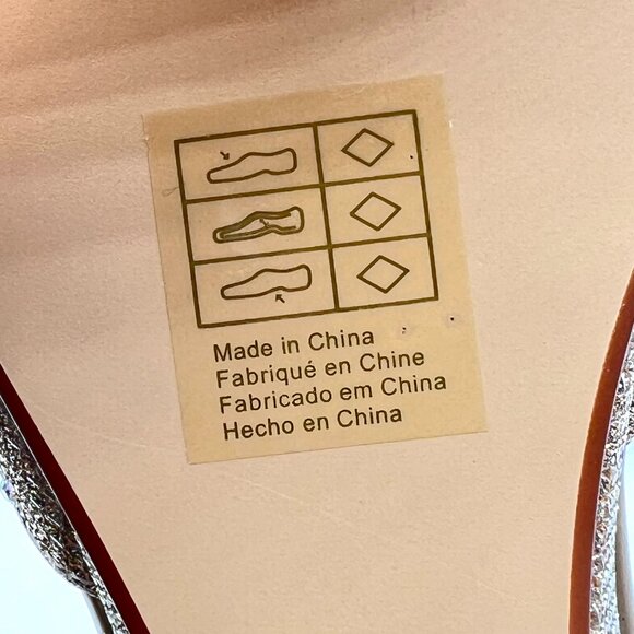 6.5W 6.5 WIDE WIDTH‎ Touch Ups Lena Champagne Gold Low Wedge Dress Sandals Shoes - Picture 13 of 15